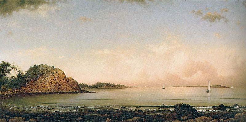 Martin Johnson Heade Spouting Rock, Newport